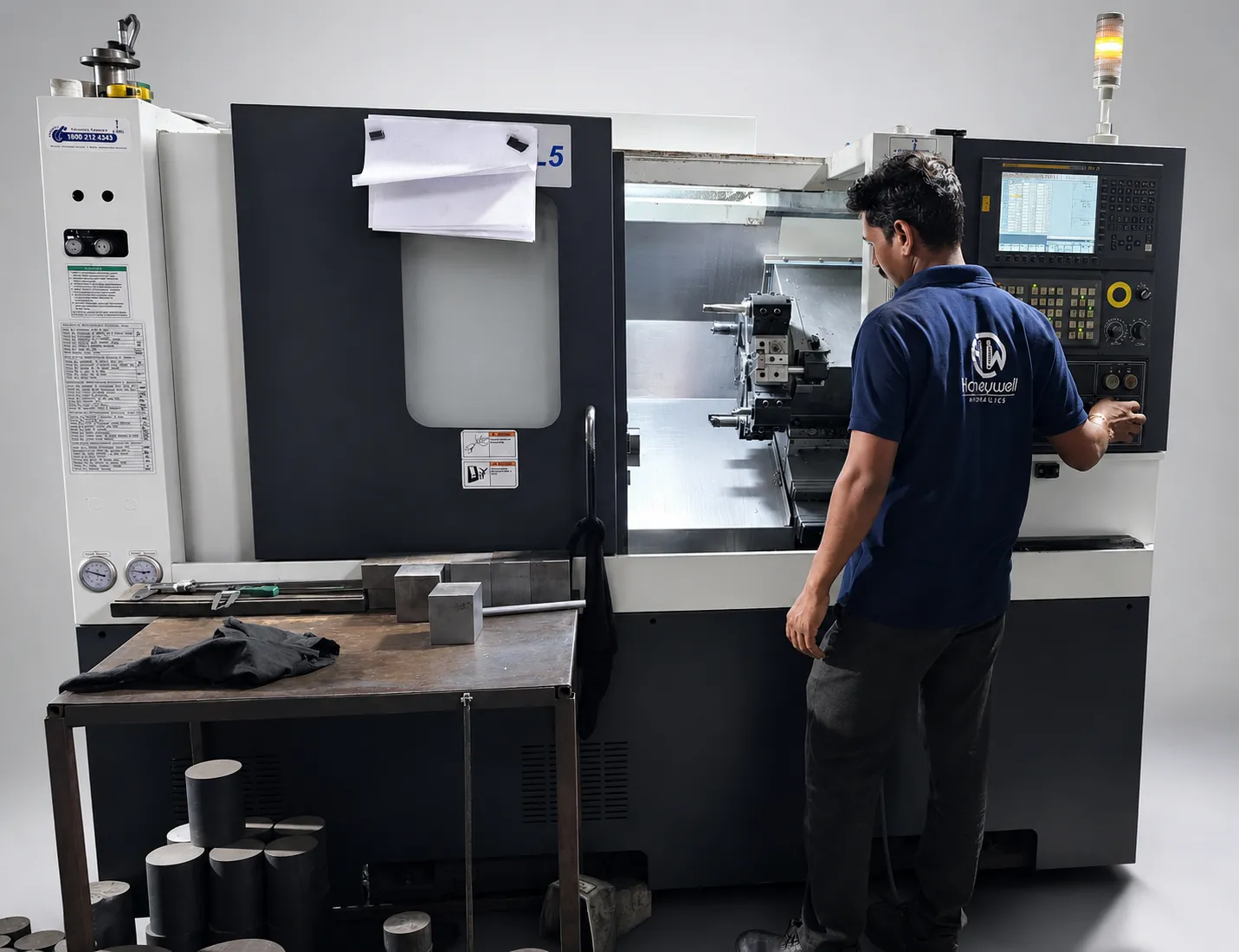 Honeywell Hydraulics manufacturing facility — precision hydraulic production in Ahmedabad