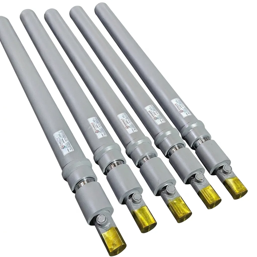 Heavy duty hydraulic cylinder for automated multi level car parking systems and vehicle stackers