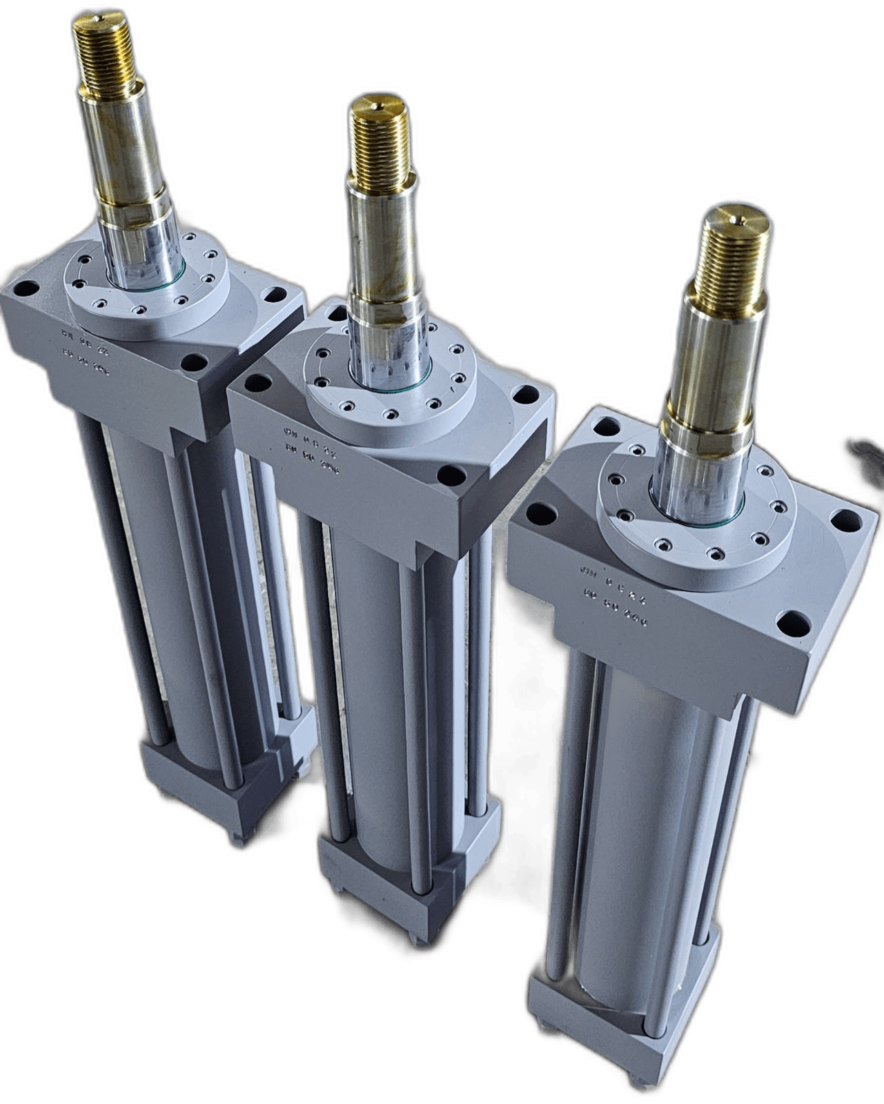 NFPA standard tie rod hydraulic cylinder with high tensile tie rods manufactured in Gujarat India