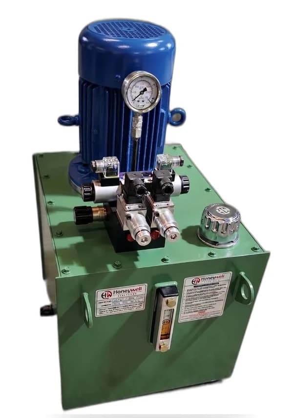 Single phase compact hydraulic power pack unit for light industrial and lift applications