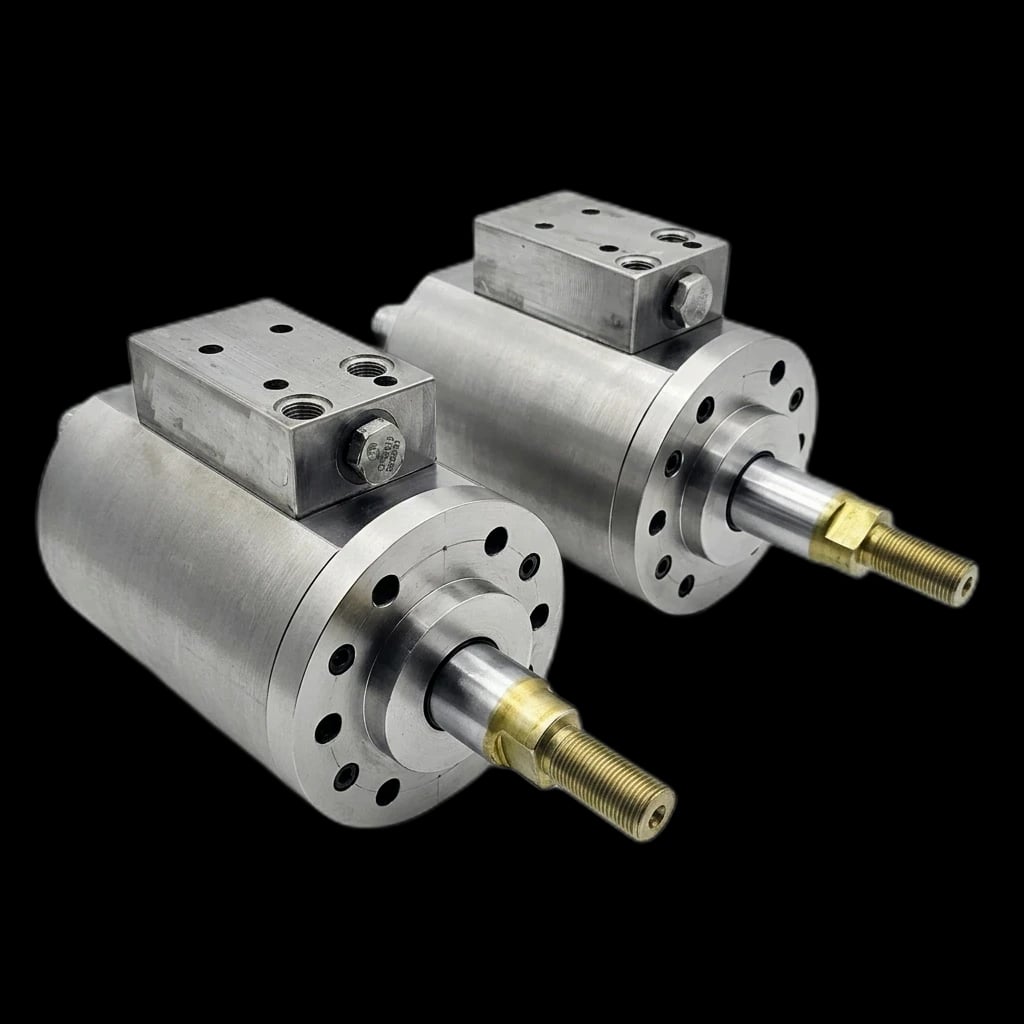 Custom-engineered hydraulic cylinder manufactured by Honeywell Hydraulics Gujarat