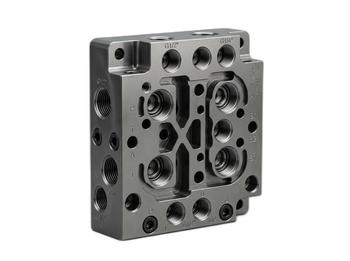 Hydraulic manifold block manufacturer in Ahmedabad — Honeywell Hydraulics