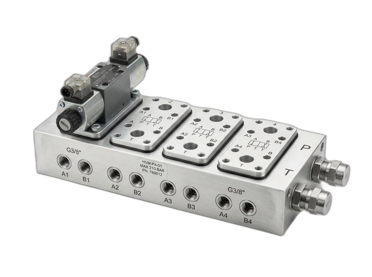 Multi-station manifold blocks manufacturer in Ahmedabad — Honeywell Hydraulics